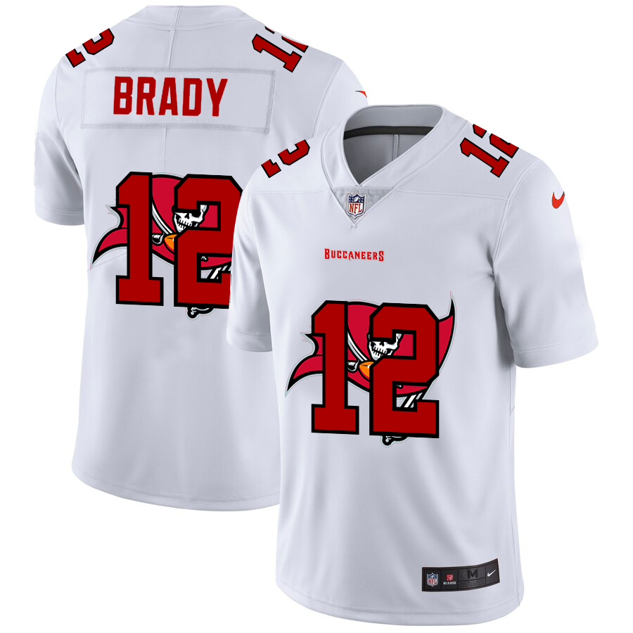 2020 New Men Tampa Bay Buccaneers #12 Brady white Limited NFL Nike jerseys->los angeles rams->NFL Jersey